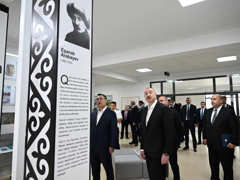 Президент Ильхам Алиев и Президент Садыр Жапаров приняли участие в открытии 1-го этапа села Хыдырлы Агдамского района (ФОТО/ВИДЕО)