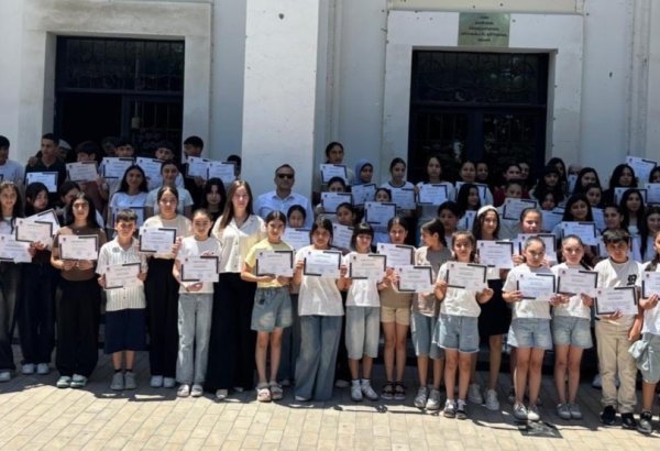 Azerbaijani students mark academic year’s end at Gardaban Integration Center (PHOTO)