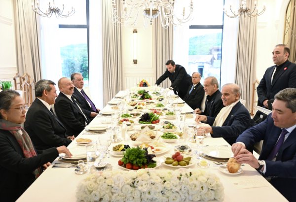 Official lunch held in Shusha on behalf of President Ilham Aliyev in honor of participants of 17th Summit of ECO (PHOTO/VIDEO)