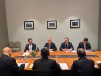 Обсуждены возможности расширения сотрудничества между Азербайджаном и Туркменистаном (ФОТО)