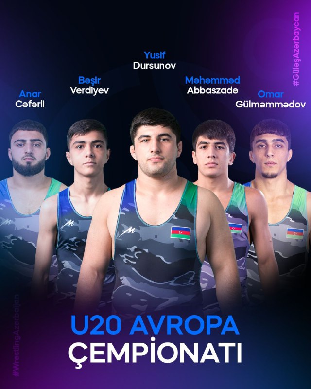 Азербайджанские борцы продолжают успешно выступать на молодежном чемпионате Европы в Каорле