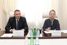 В минздраве Азербайджана состоялась встреча с исполнительным секретарем Экономической и социальной комиссии ООН (ФОТО)