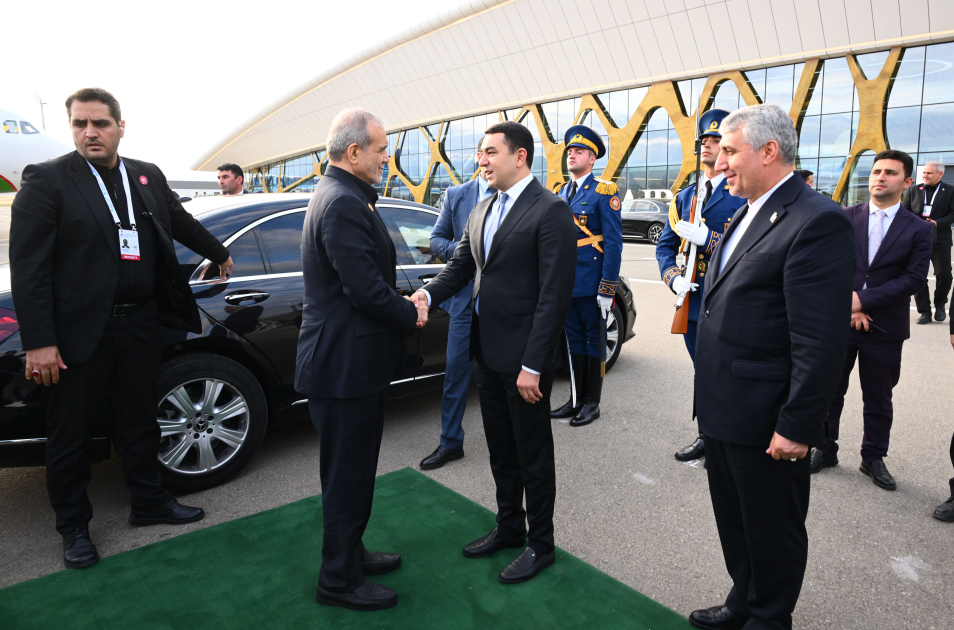 President of Iran Masoud Pezeshkian concludes his visit to Azerbaijan