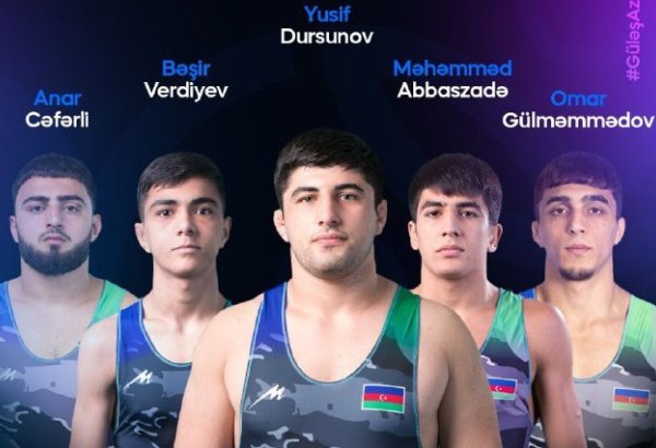 Азербайджанские вольники завоевали две бронзы на молодежном чемпионате Европы