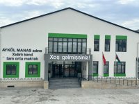 В новой школе в селе Хыдырлы Агдама созданы все необходимые условия для учащихся (ФОТО)