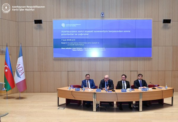 Azerbaijan explores foreign policy and diplomacy amid global shifts (PHOTO)