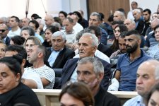 Лица, пострадавшие в результате оккупации азербайджанских территорий вооруженными силами Армении, дали показания в суде (ФОТО)