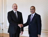 Президент Ильхам Алиев принял делегацию во главе с председателем Национальной Ассамблеи Пакистана (ФОТО/ВИДЕО)