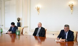 Президент Ильхам Алиев принял делегацию во главе с председателем Национальной Ассамблеи Пакистана (ФОТО/ВИДЕО)