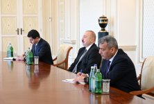 Президент Ильхам Алиев принял делегацию во главе с председателем Национальной Ассамблеи Пакистана (ФОТО/ВИДЕО)