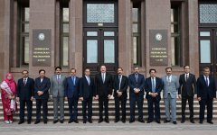 Президент Ильхам Алиев принял делегацию во главе с председателем Национальной Ассамблеи Пакистана (ФОТО/ВИДЕО)