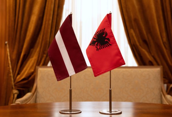 Latvia rolls out red carpet for Albanian FM for bilateral talks