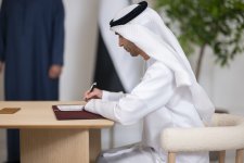 President Ilham Aliyev meets with President of United Arab Emirates in Abu Dhabi (PHOTO)