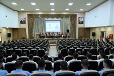 Azerbaijan's Military Lyceum hosts meeting with intellectually gifted youth (PHOTO)