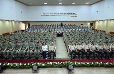 Azerbaijan's Military Lyceum hosts meeting with intellectually gifted youth (PHOTO)