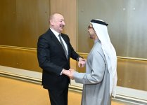 President Ilham Aliyev arrives in UAE for working visit (PHOTO/VIDEO)