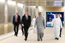 President Ilham Aliyev arrives in UAE for working visit (PHOTO/VIDEO)