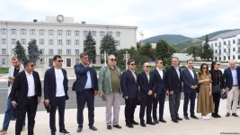 Azerbaijani envoys visit Khankendi following 9th diplomatic chiefs’ meeting (PHOTO)