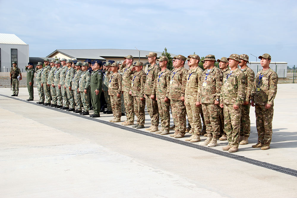 Azerbaijani, Kazakh servicemen diving into novel flight-tactical drills (PHOTO/VIDEO)
