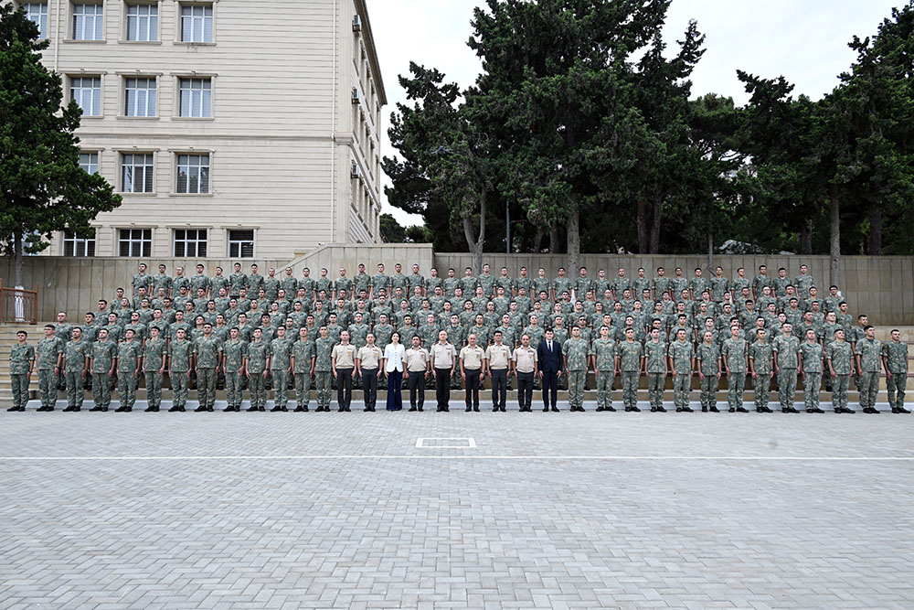 Azerbaijan's Military Lyceum hosts meeting with intellectually gifted youth (PHOTO)