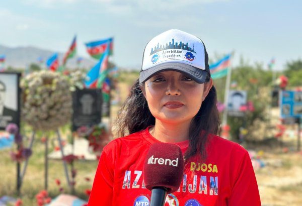 Tourist from Philippines hails post-war renaissance in Azerbaijan's Shusha