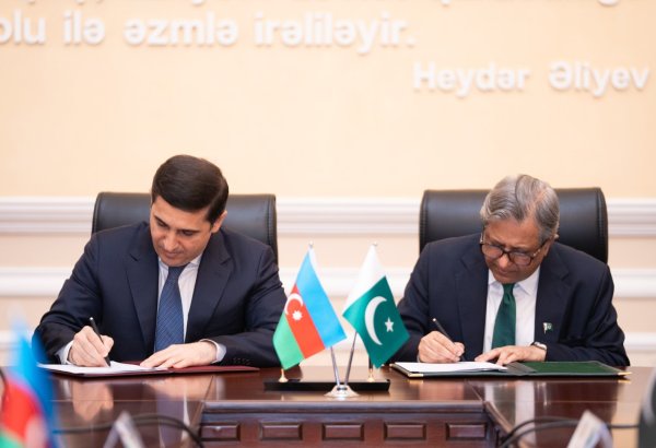 Azerbaijan and Pakistan sign Cooperation Program in justice sector (PHOTO)