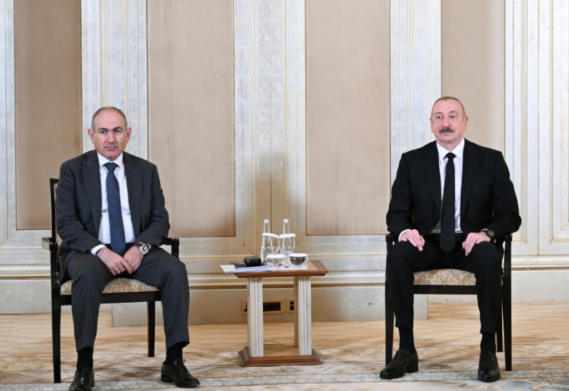 Talks between President Ilham Aliyev, PM Nikol Pashinyan wrap up in Abu Dhabi (PHOTO/VIDEO)