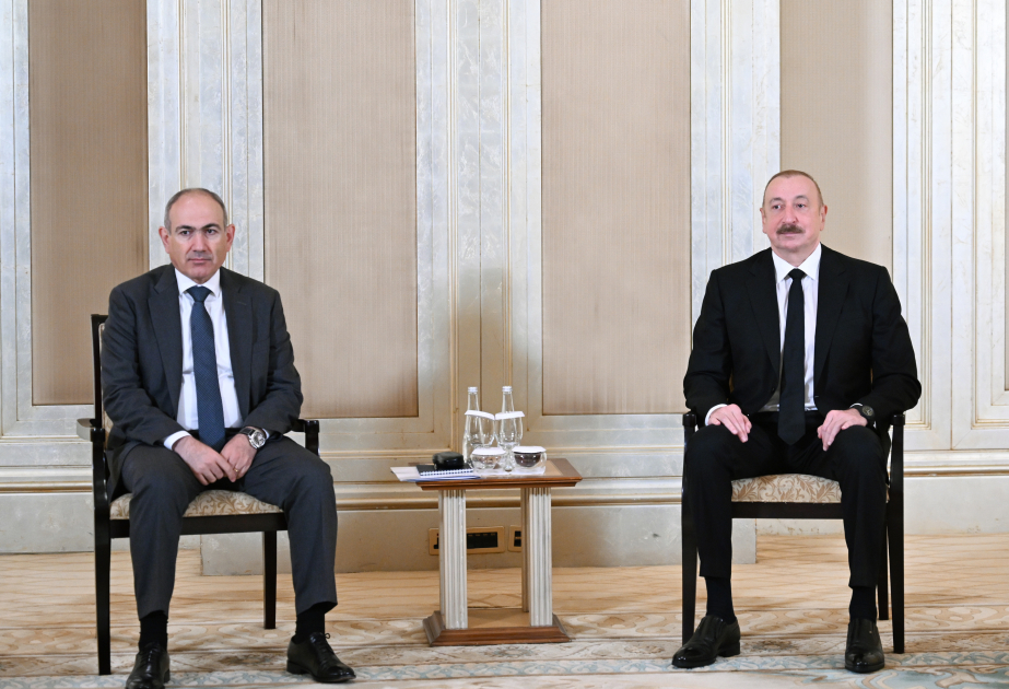 Talks between President Ilham Aliyev, PM Nikol Pashinyan wrap up in Abu Dhabi (PHOTO/VIDEO)