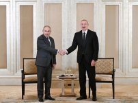 Talks between President Ilham Aliyev, PM Nikol Pashinyan wrap up in Abu Dhabi (PHOTO/VIDEO)