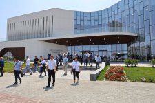 Azerbaijani political party chiefs explore Aghdam’s progress (PHOTO)