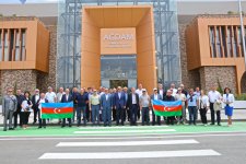 Azerbaijani political party chiefs explore Aghdam’s progress (PHOTO)