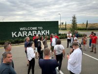 International travelers arrive in Azerbaijan's Shusha (PHOTO)