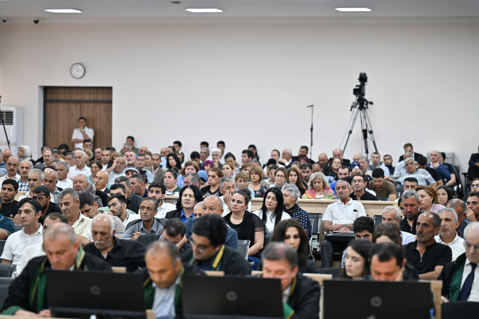 Trial of Armenian individuals accused of war crimes and crimes against humanity continues (PHOTO)