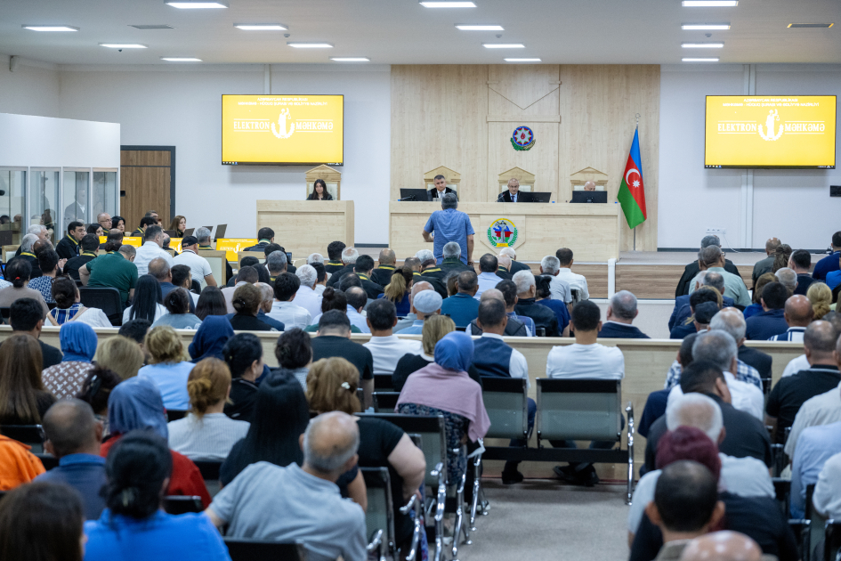 Trial of Armenian individuals accused of war crimes and crimes against humanity continues (PHOTO)