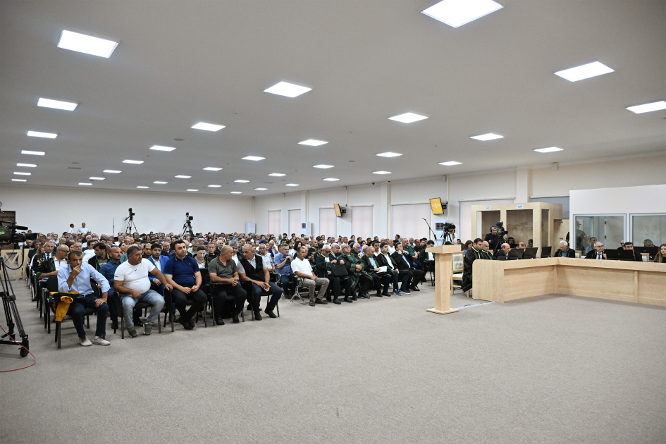 Trial of Armenian individuals accused of war crimes and crimes against humanity continues (PHOTO)