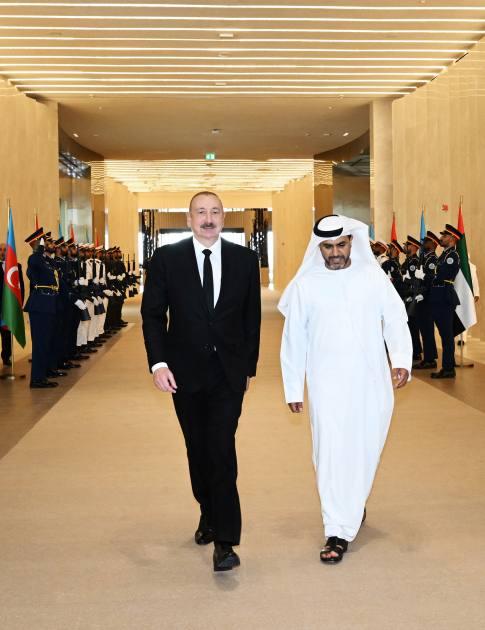 President Ilham Aliyev concluded his visit to the United Arab Emirates (PHOTO)