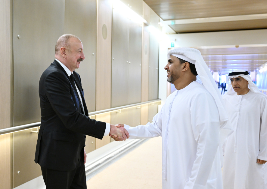 President Ilham Aliyev concluded his visit to the United Arab Emirates (PHOTO)