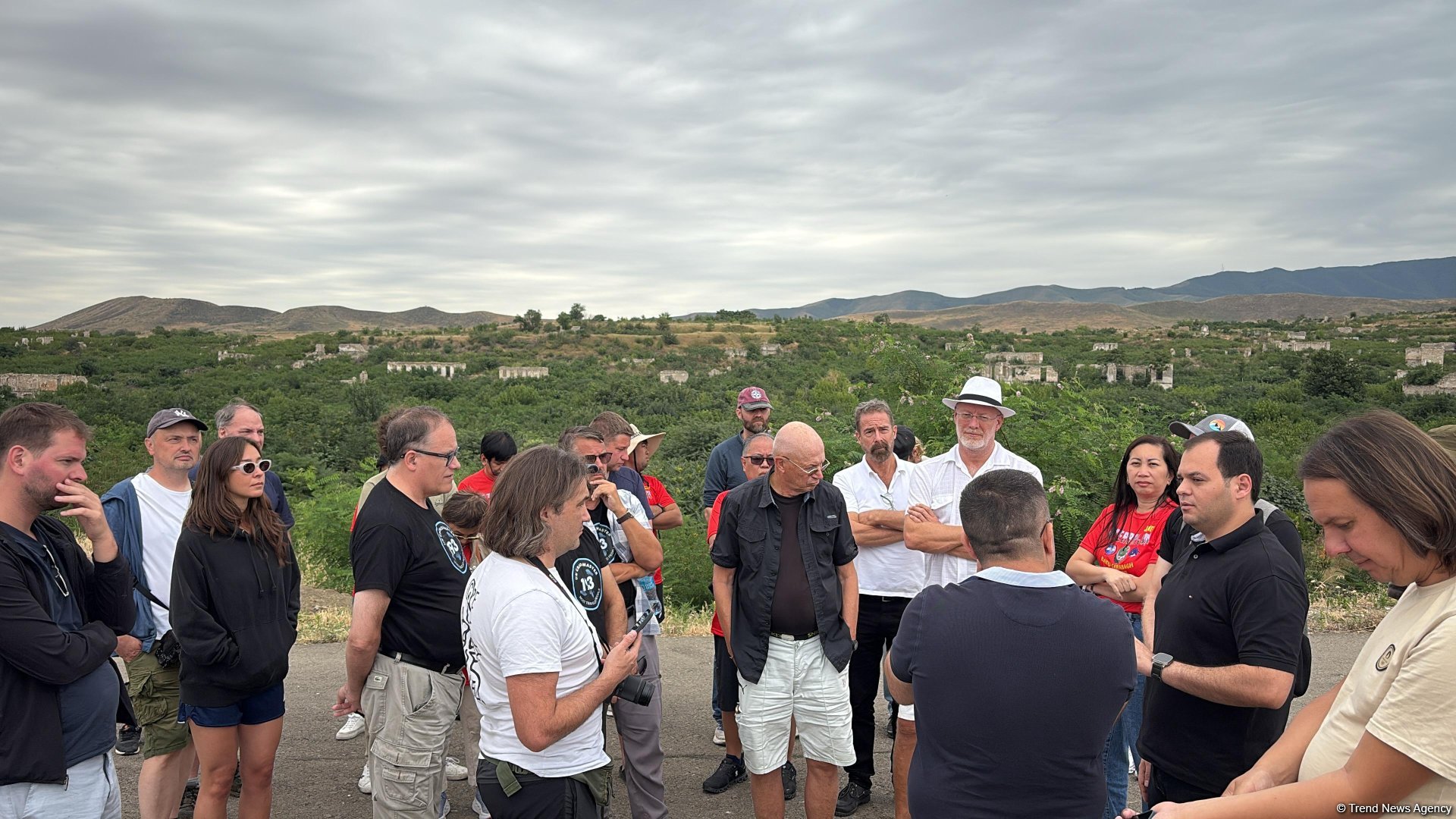 International travelers arrive in Azerbaijan's Shusha (PHOTO)