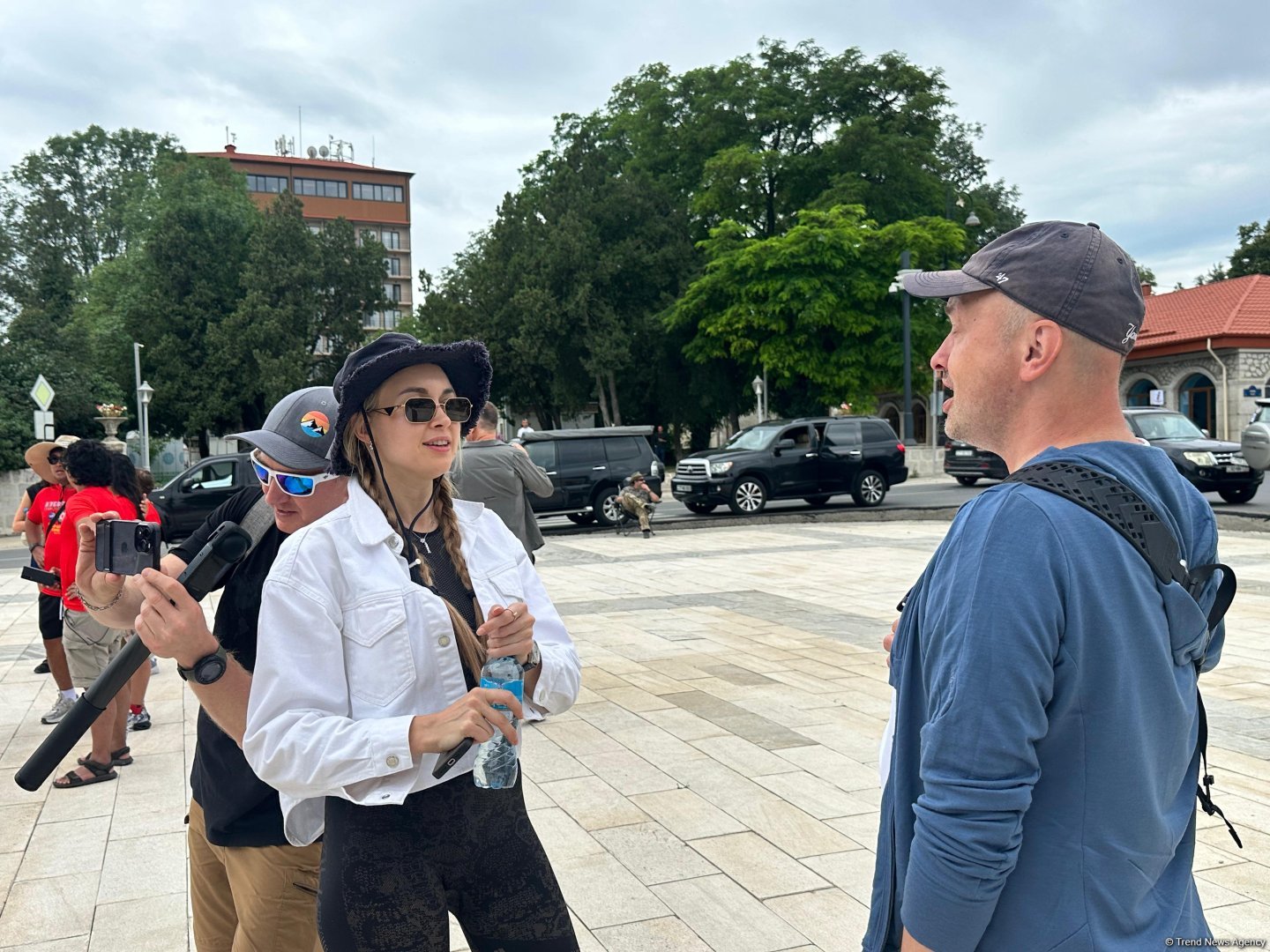 International travelers arrive in Azerbaijan's Shusha (PHOTO)