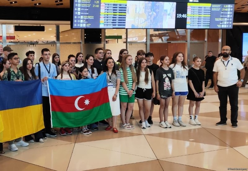 Azerbaijan steps up human aid, accepts more Ukrainian children for rehab (PHOTO)