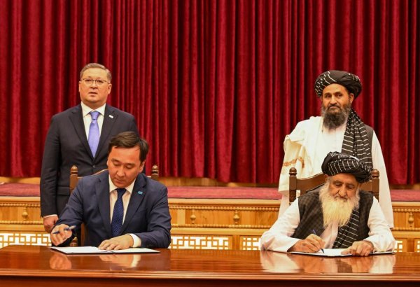 Kazakhstan and Afghanistan agree on rail linking Central and South Asia