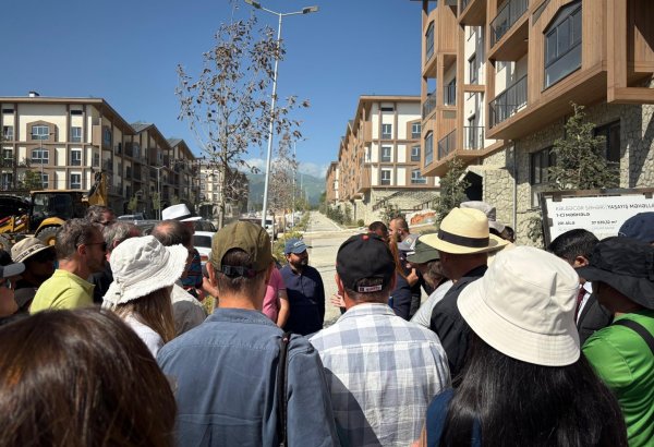 Group of foreign travelers arrives in Azerbaijan's Kalbajar (PHOTO)