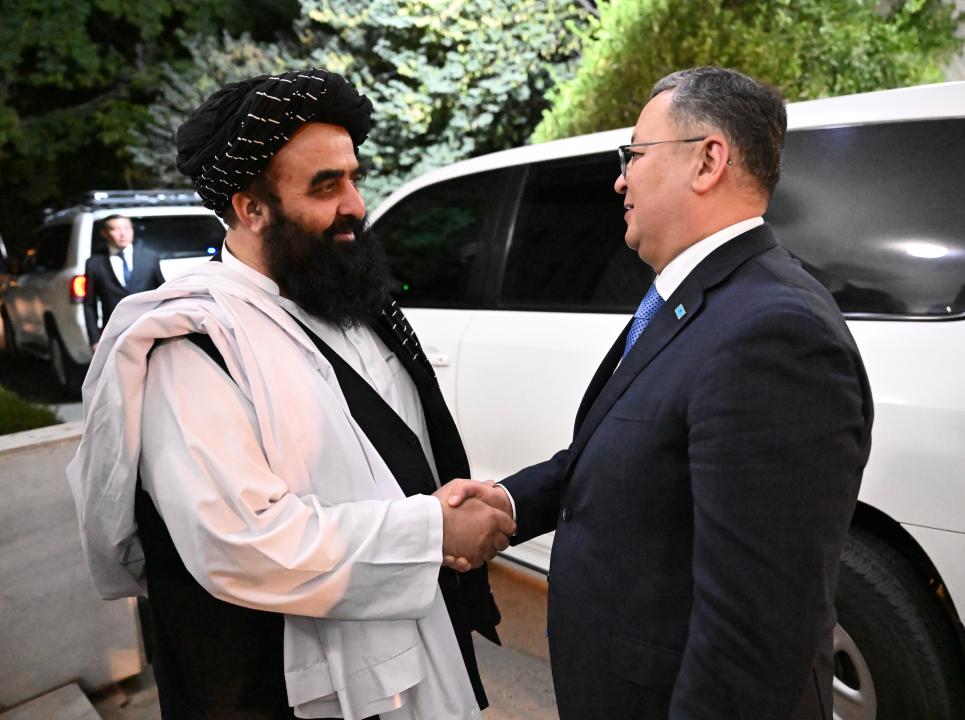 Kazakhstan, Afghanistan pledge to expand economic and humanitarian ties