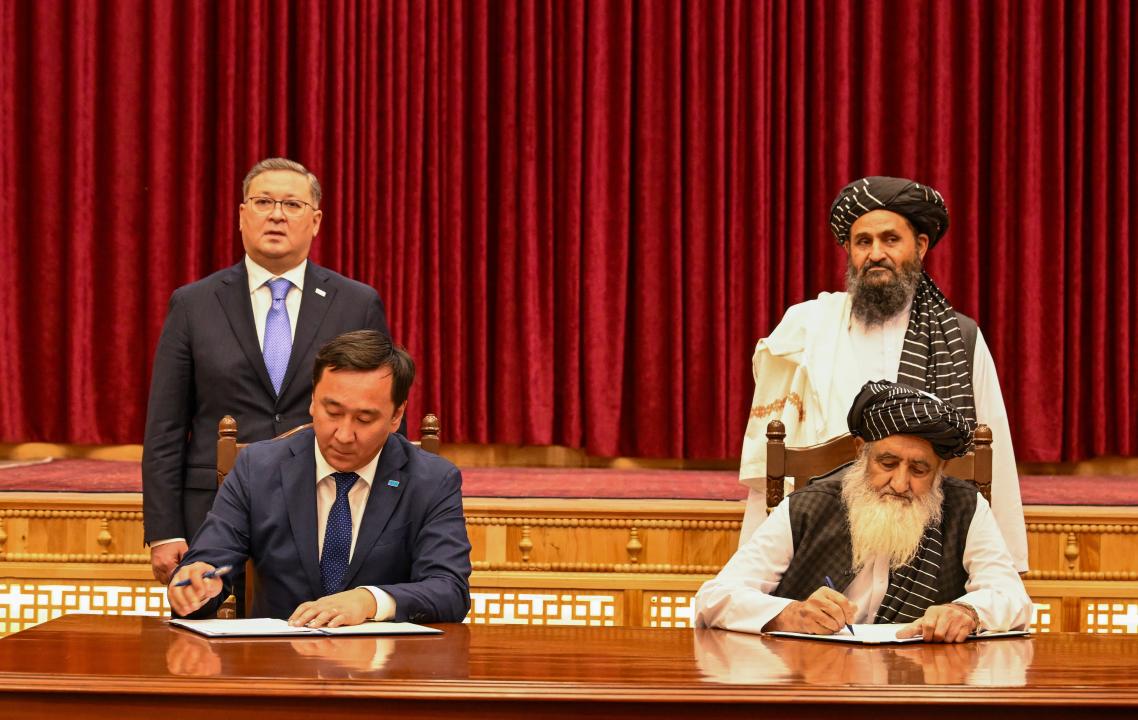Kazakhstan and Afghanistan agree on rail linking Central and South Asia