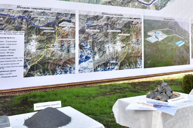 Tajikistan kicks off raising antimony production facility in its Ayni district