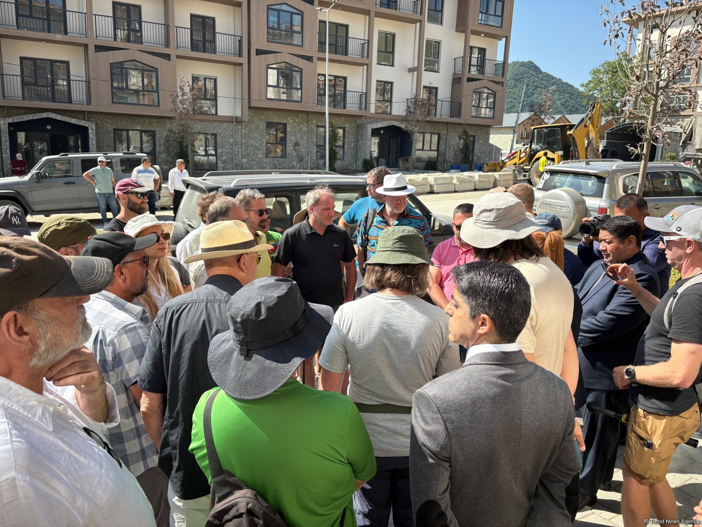 Group of foreign travelers arrives in Azerbaijan's Kalbajar (PHOTO)
