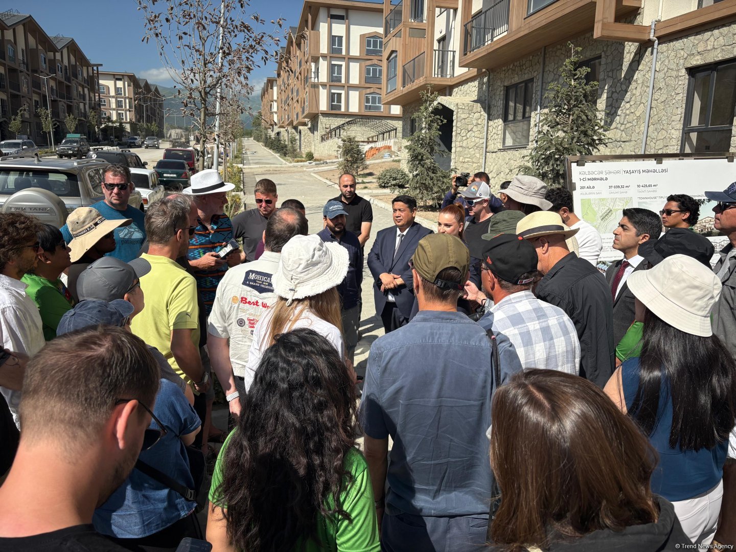 Group of foreign travelers arrives in Azerbaijan's Kalbajar (PHOTO)