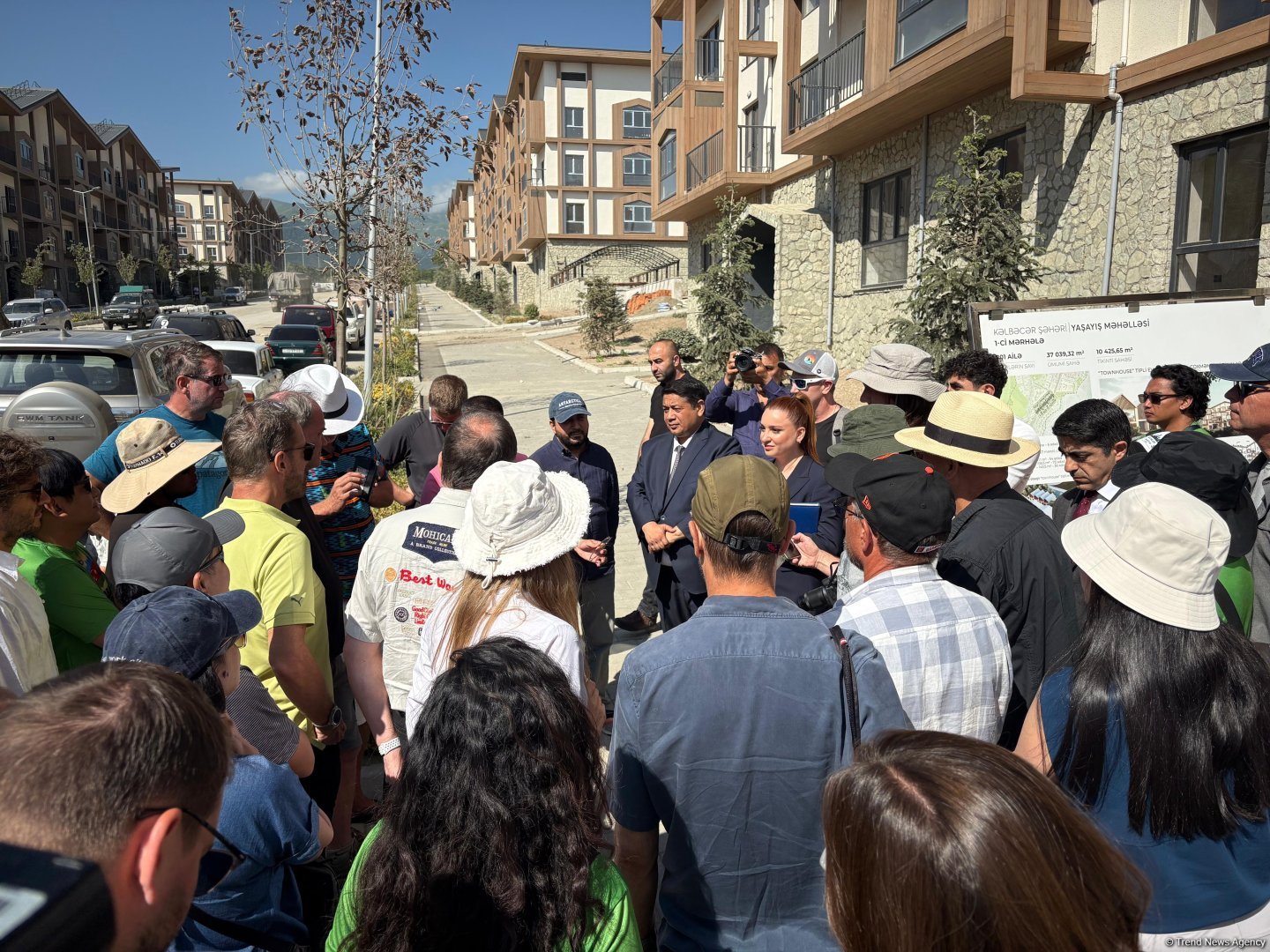 Group of foreign travelers arrives in Azerbaijan's Kalbajar (PHOTO)