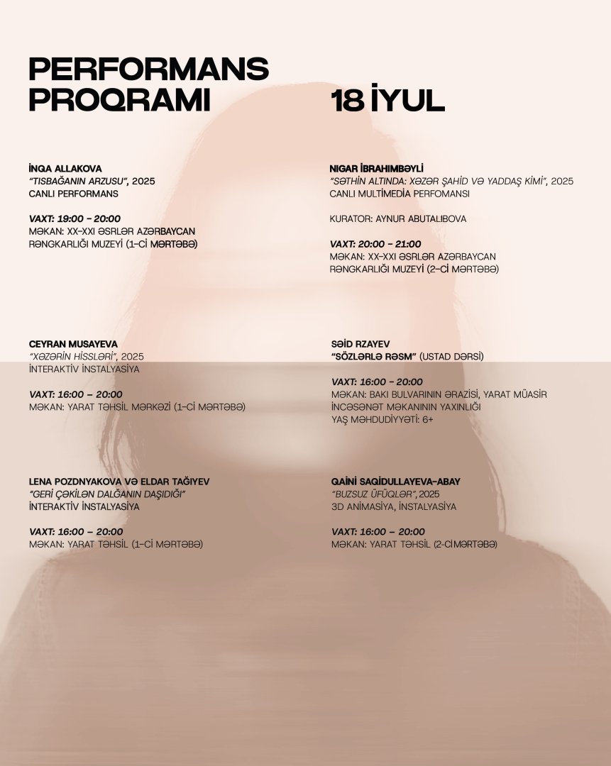 We are thrilled to announce the Performance Week 2025, titled “Caspian Corporealities”! (PHOTO)