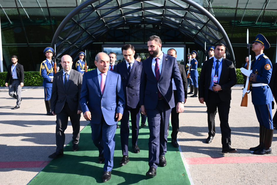 Transitional President of Syria Ahmad Al-Sharaa concludes visit to Azerbaijan (PHOTO)